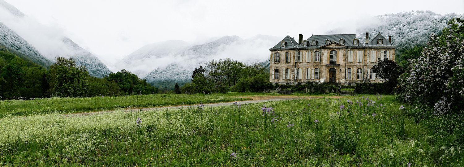 The château in spring