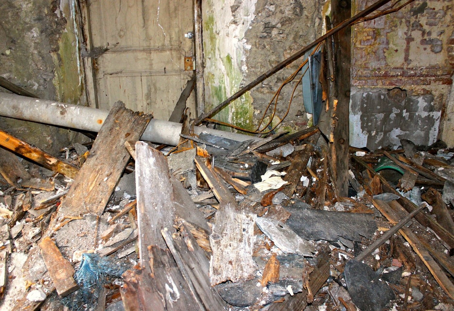 The family’s bedroom, before