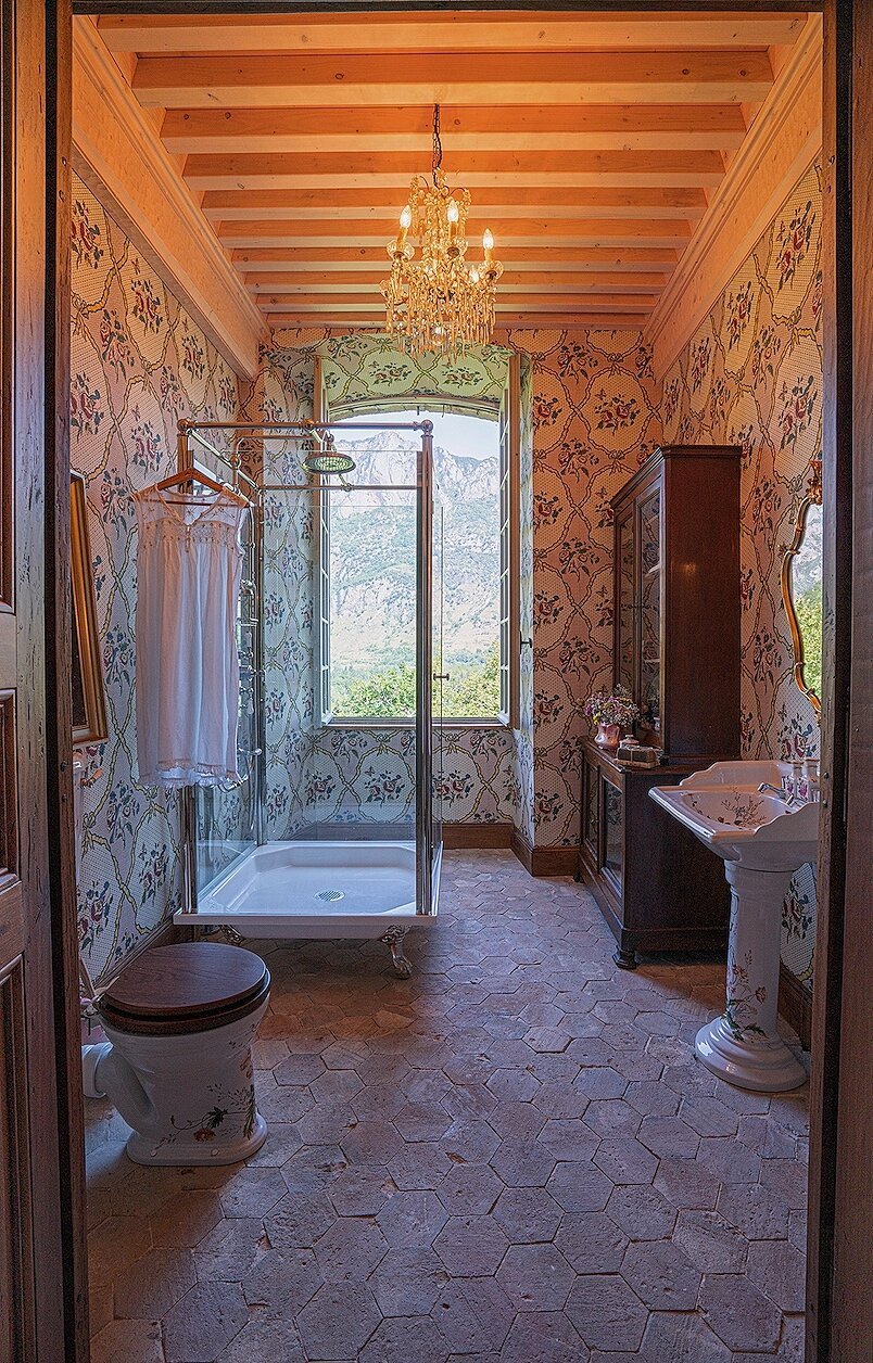 One of the ground-floor bathrooms now