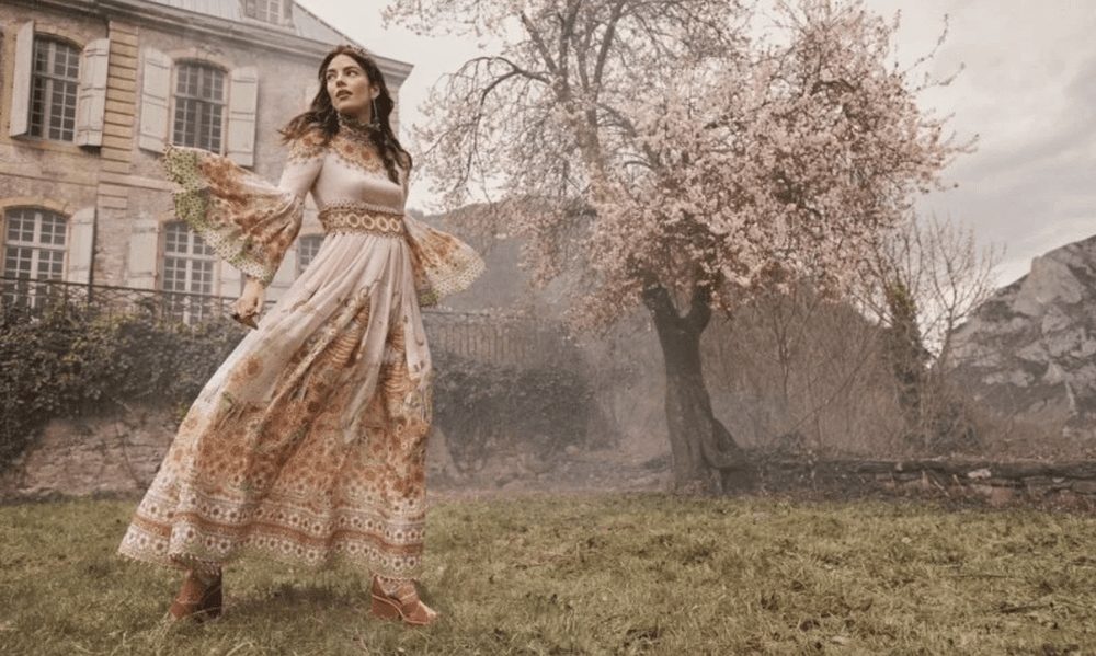 A shoot under the blossom