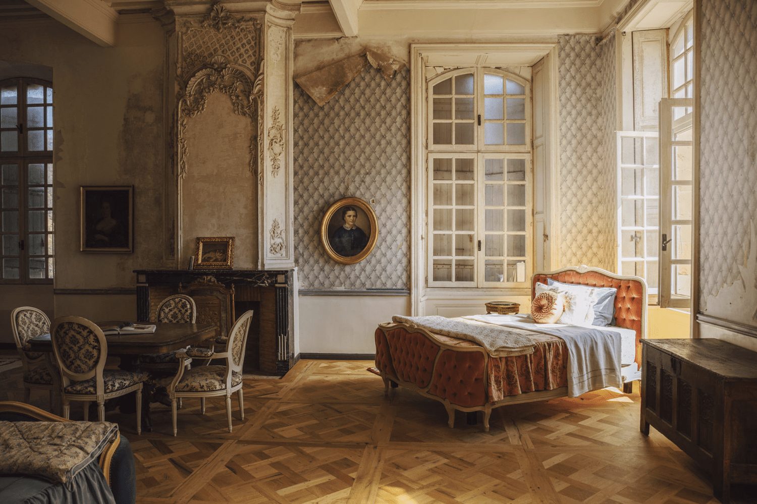 The Family Suite, the blue bedroom