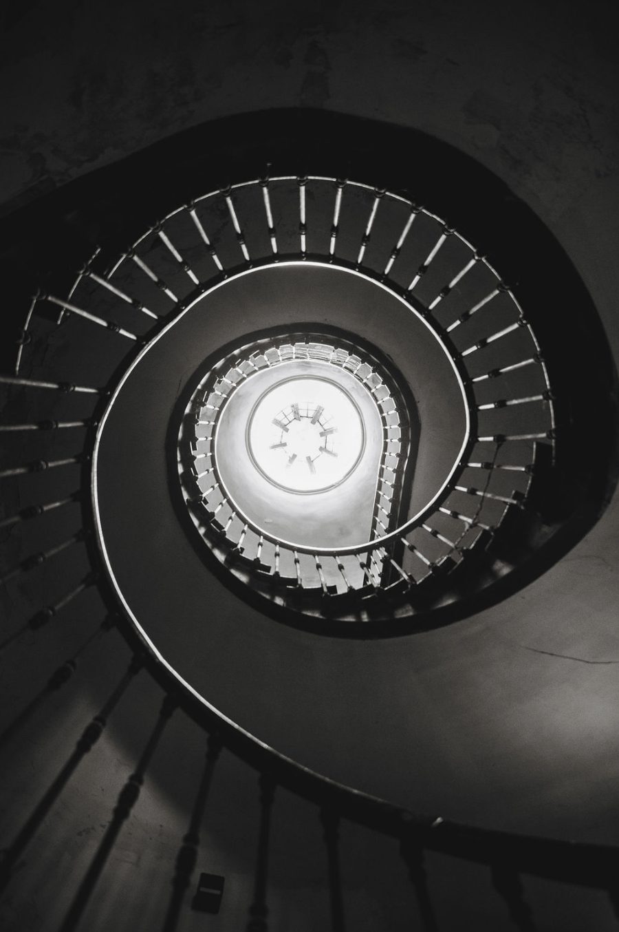 The spiral staircase