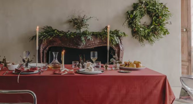 The Christmas table