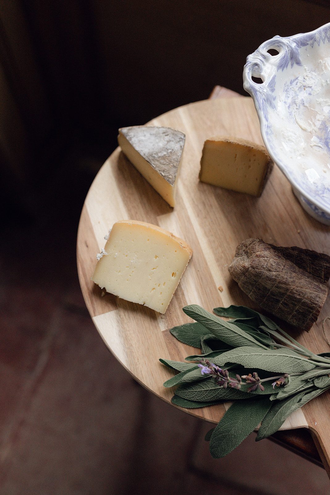 Cheese and sage