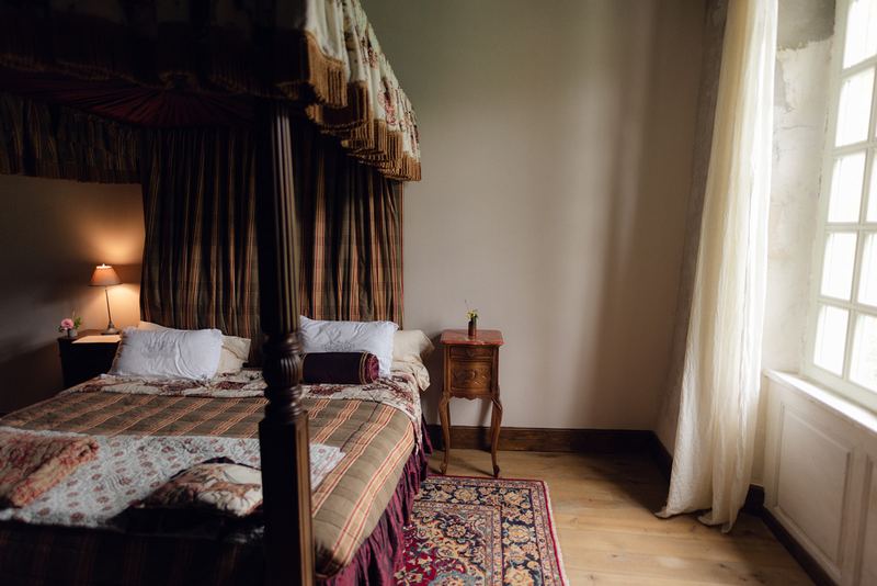 The King Room, its wooden four-poster