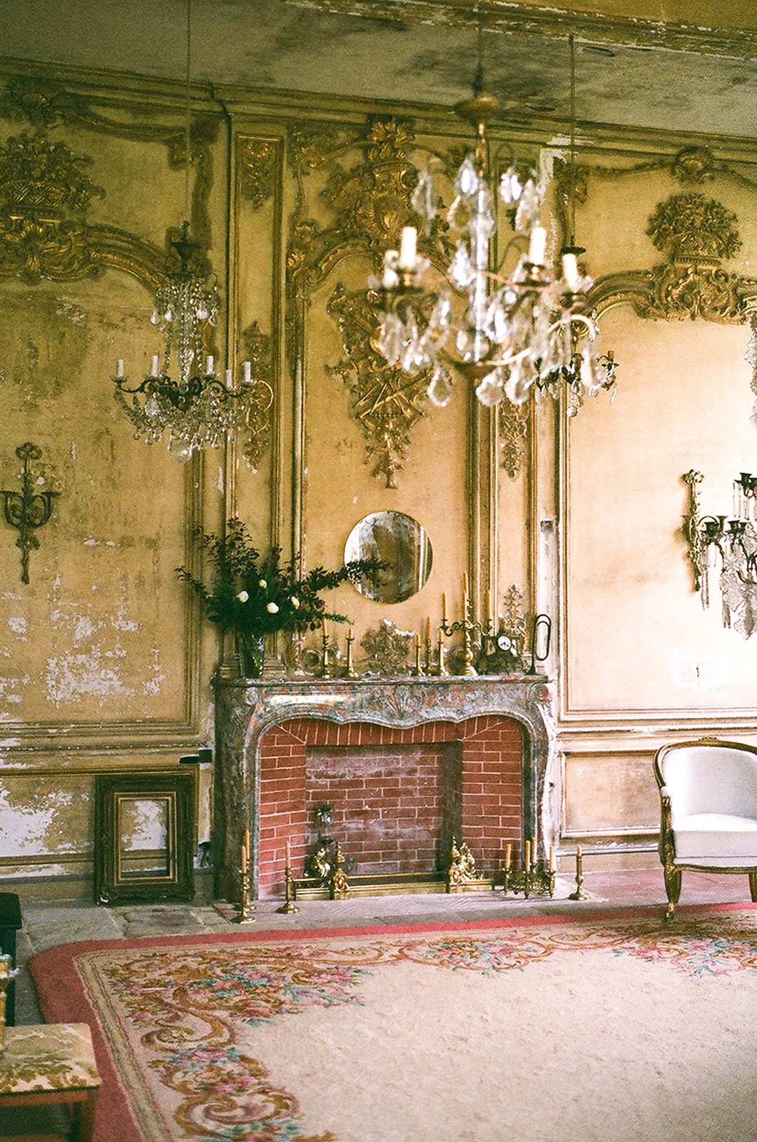 The gilded salon