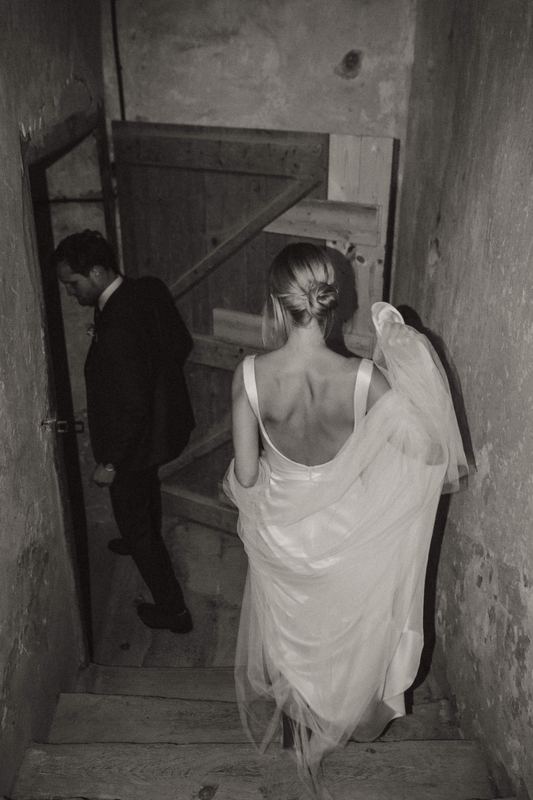 Down the old stair, together